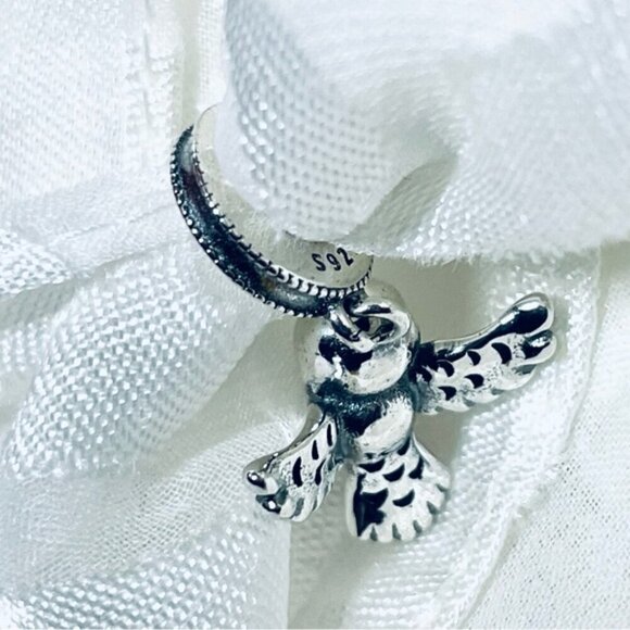⚡ NWOT Hedwig Owl Charm & Platform 9 3/4 & Hedwig Spinning Charm – Harry Potter - Picture 12 of 15